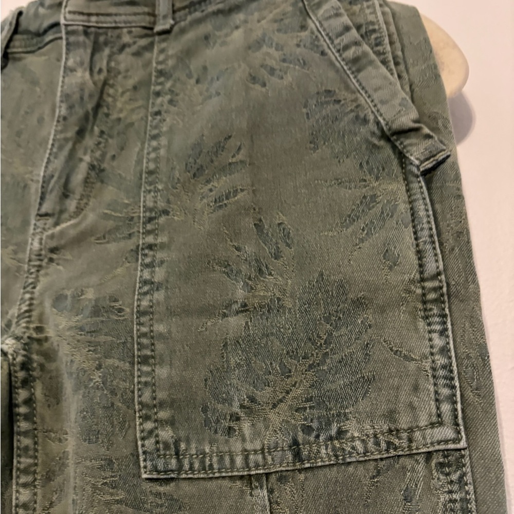 Green Patterned Pants - image 3